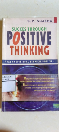 Image of Succes Through Positive Thinking